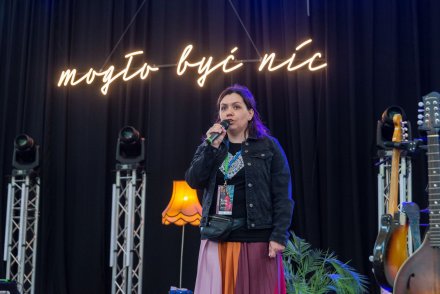 Prowadząca koncert Katarzyna Czyż-Kaźmierczak
